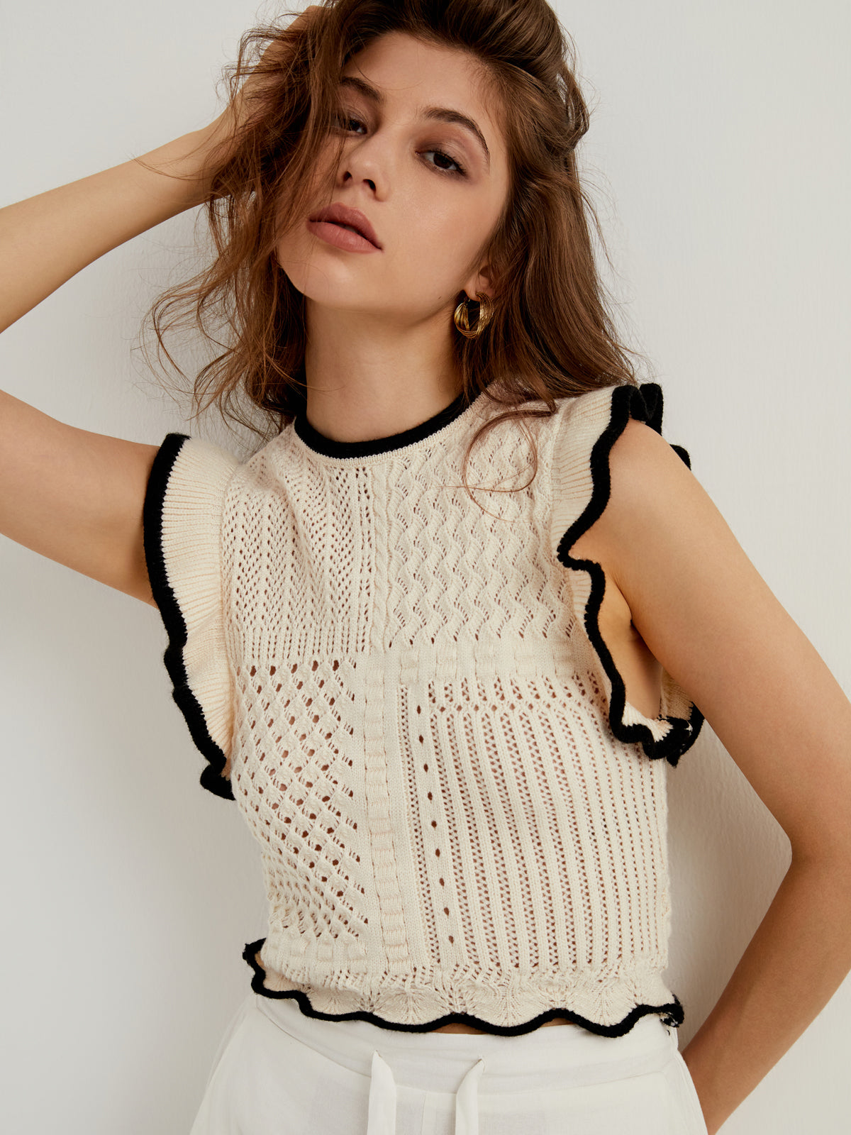 A Vintage Style Top with Delicate Timeless Details