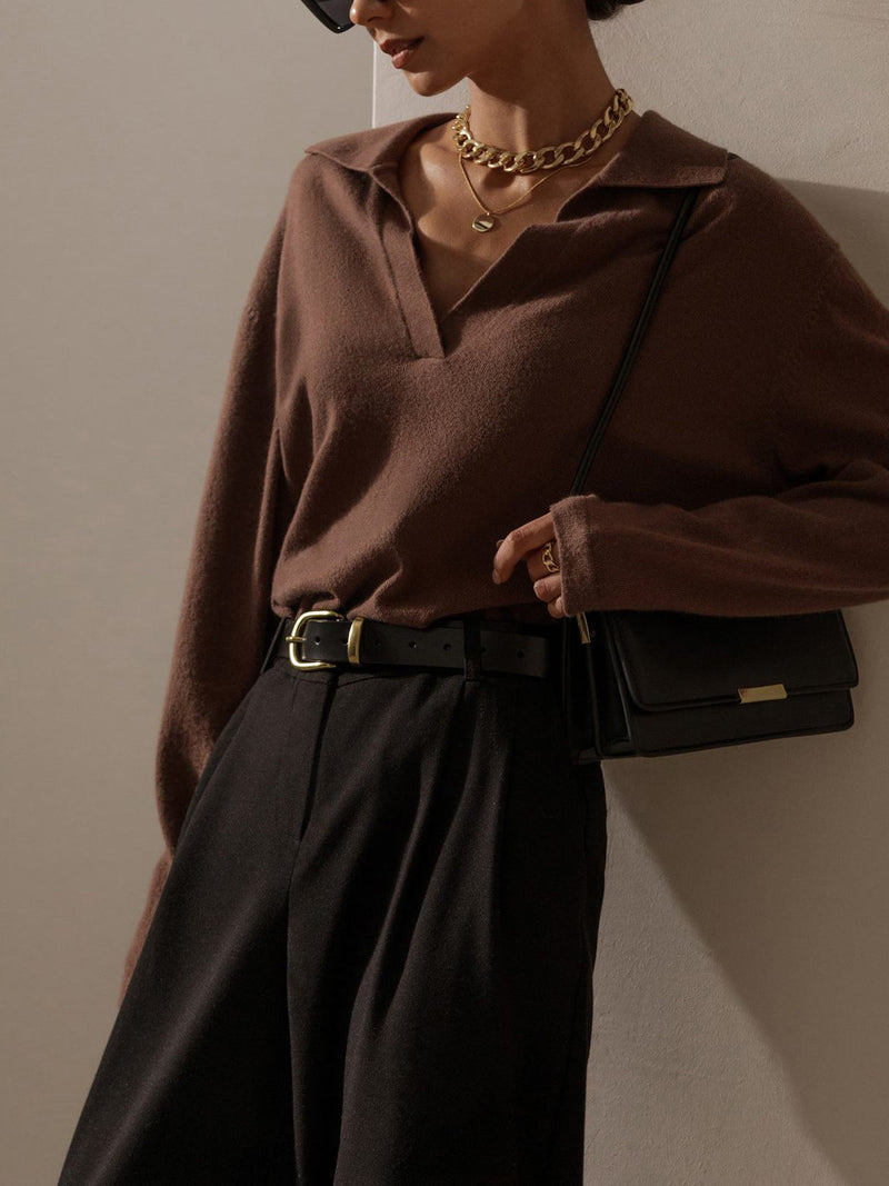 Classic Vintage Sweater with a Flattering Fit