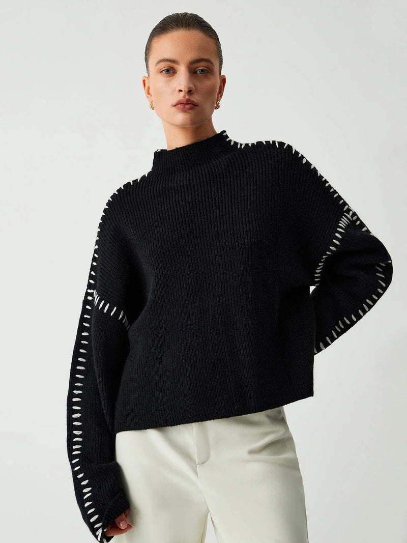 Beautifully Finished Sweater in a Timeless Design