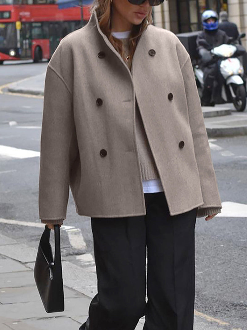 Sophisticated Coat with a Clean Classic Look