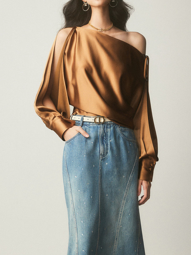 Gracefully Styled Blouse for Any Occasion