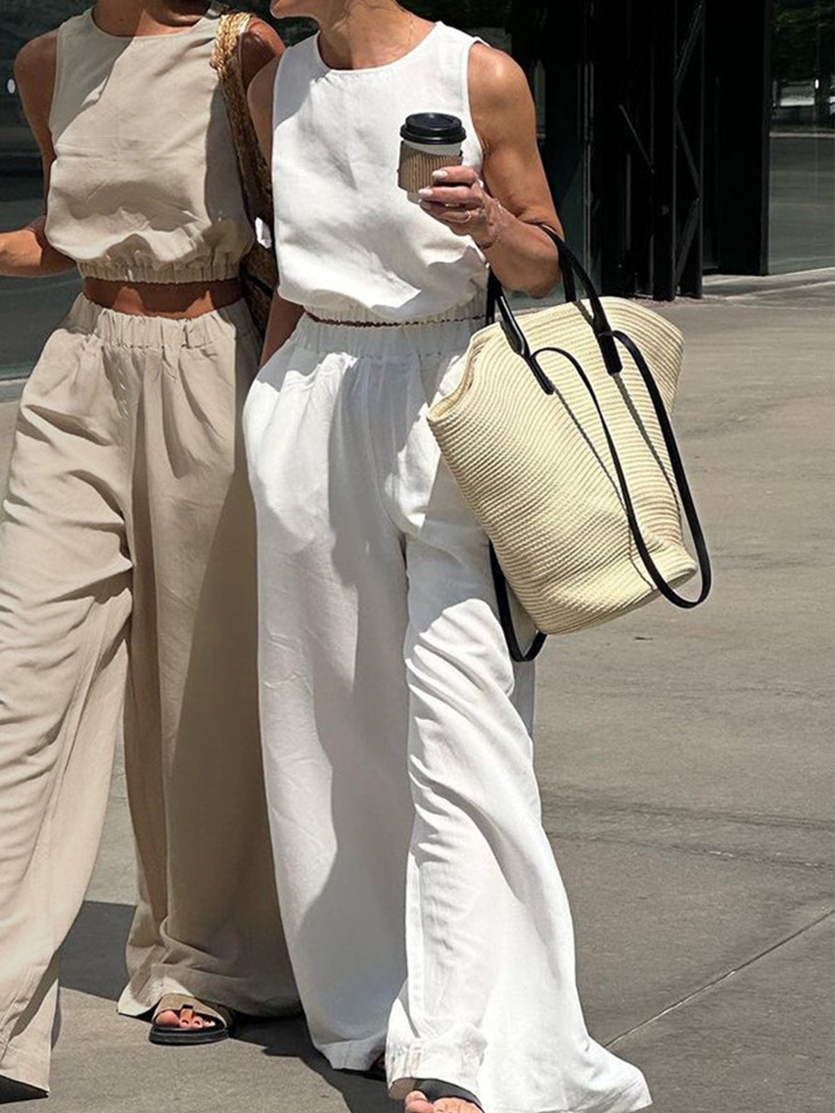 A Vintage Style Pants with Delicate Timeless Details