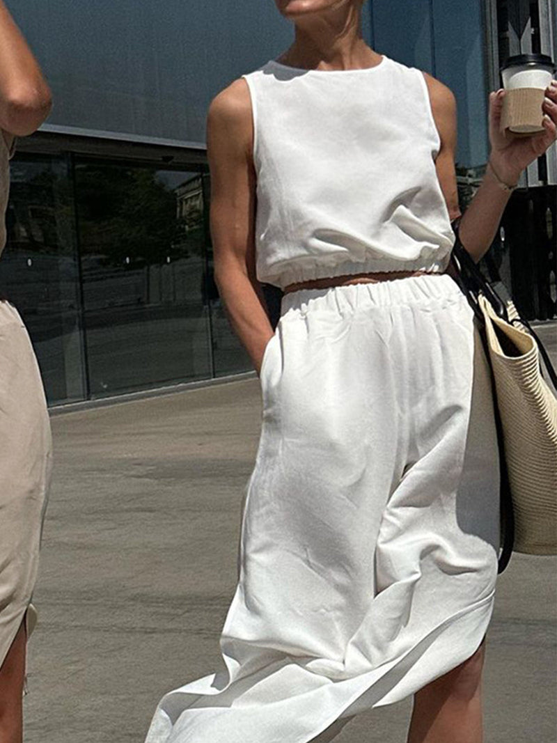 A Vintage Style Pants with Delicate Timeless Details