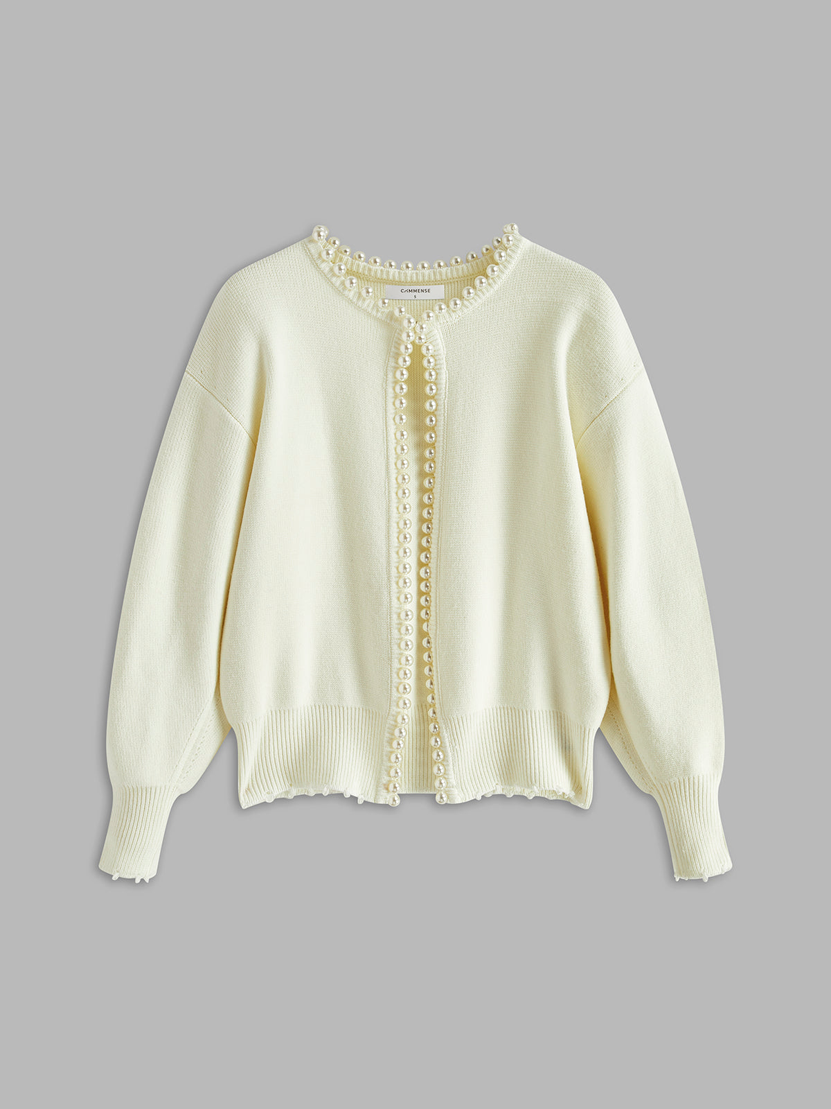 Well Tailored Cardigan with a Graceful Silhouette