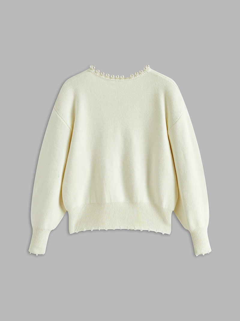 Well Tailored Cardigan with a Graceful Silhouette