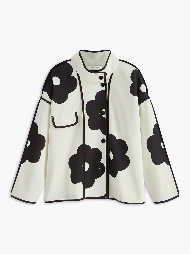 Well Tailored Jacket with a Graceful Silhouette