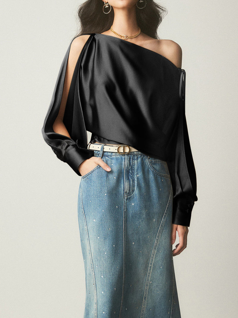 Gracefully Styled Blouse for Any Occasion