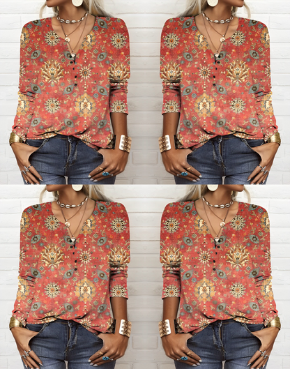 A Vintage Style Blouse with Delicate Timeless Details