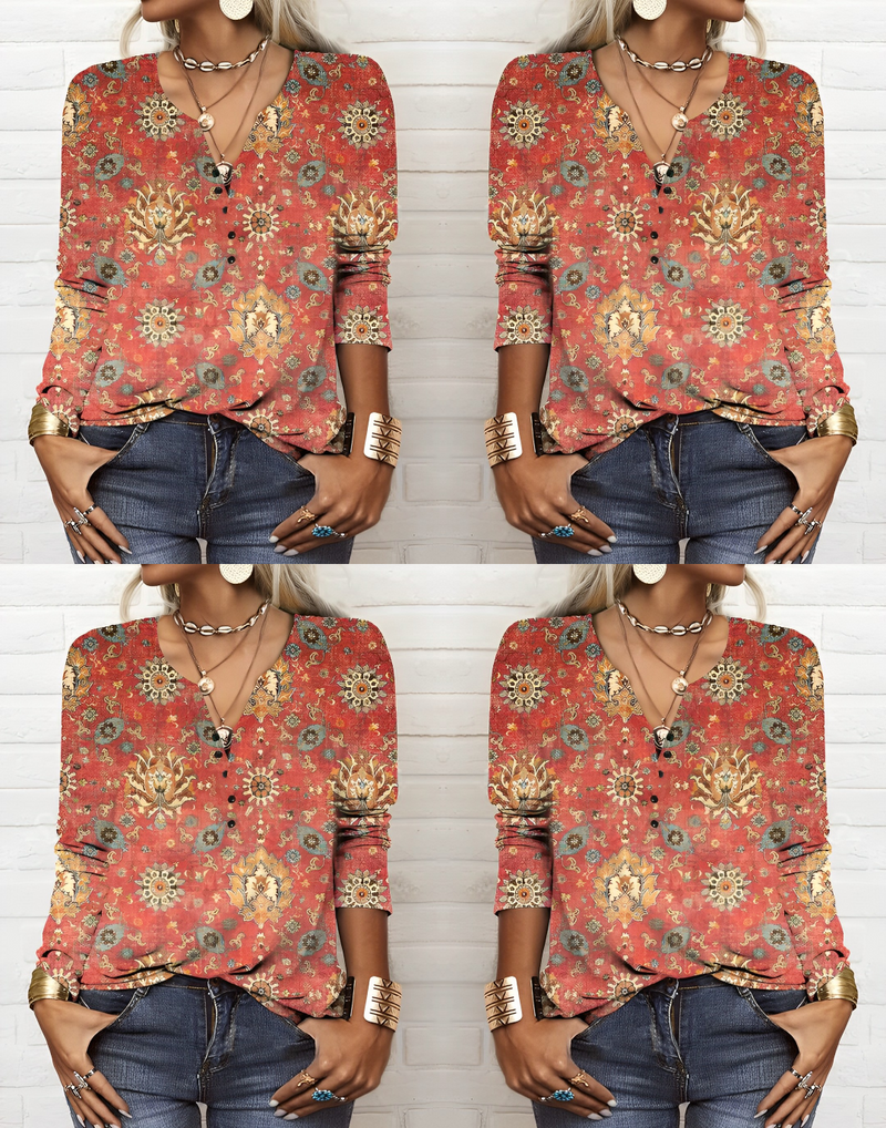 A Vintage Style Blouse with Delicate Timeless Details