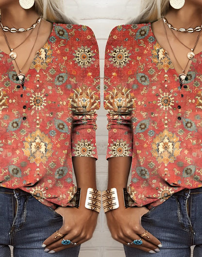 A Vintage Style Blouse with Delicate Timeless Details