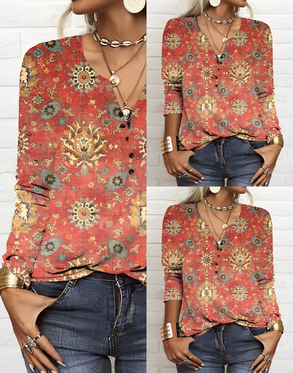 A Vintage Style Blouse with Delicate Timeless Details