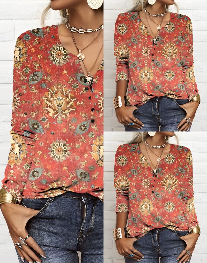A Vintage Style Blouse with Delicate Timeless Details