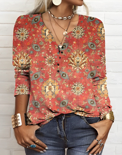 A Vintage Style Blouse with Delicate Timeless Details