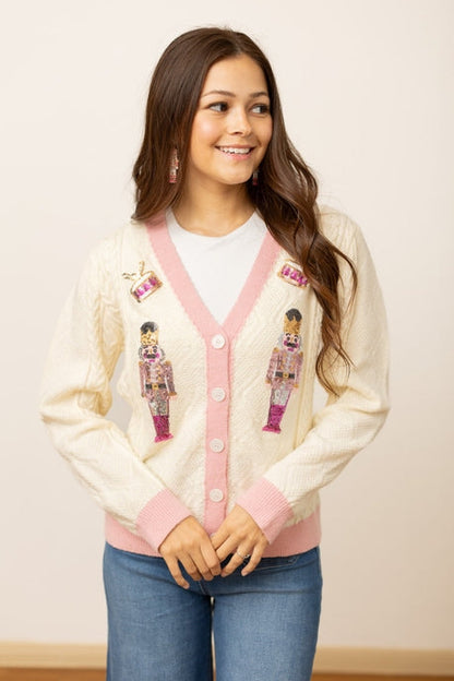 A Vintage Style Sweater with Delicate Timeless Details