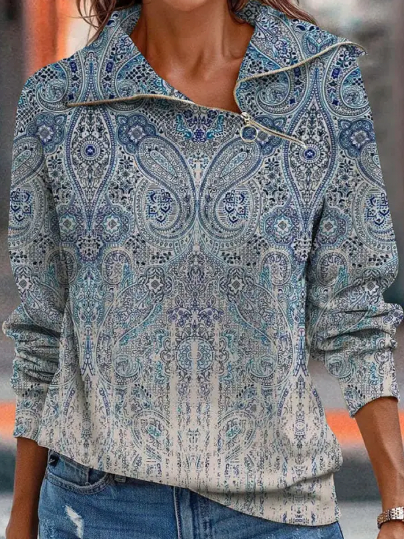 Beautifully Finished Sweater in a Timeless Design
