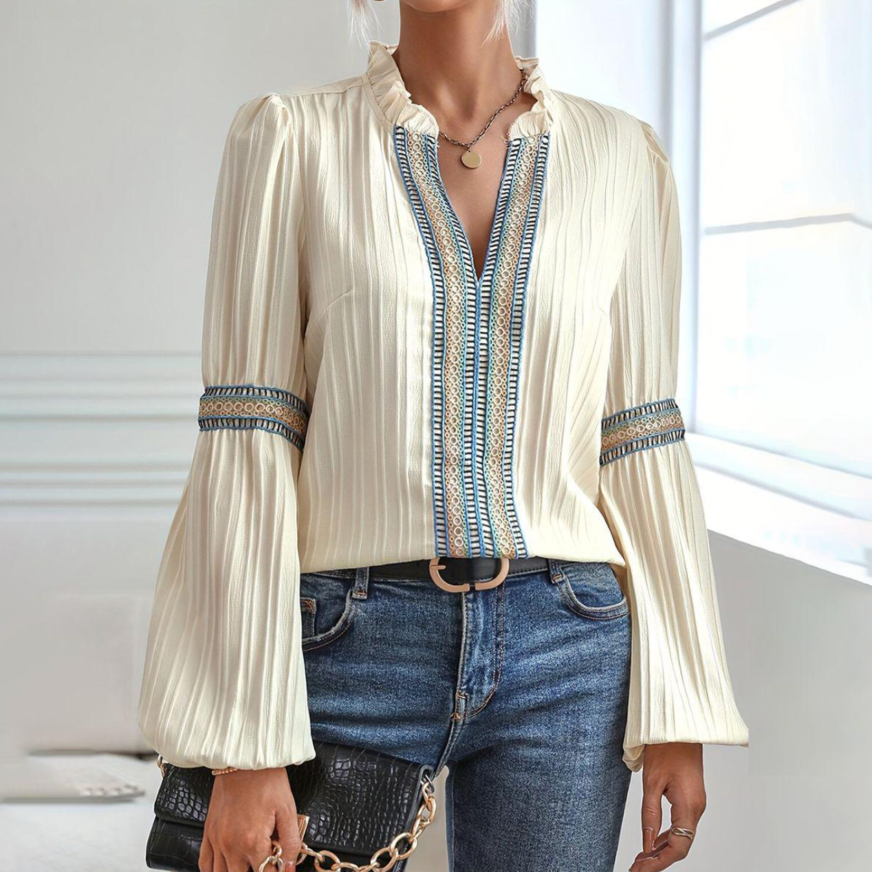Vintage Inspired Top with a Contemporary Edge