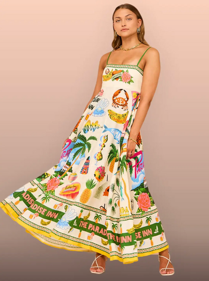 A Vintage Style Dress with Delicate Timeless Details