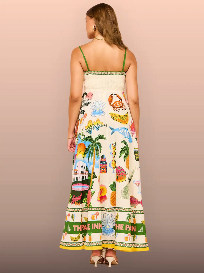 A Vintage Style Dress with Delicate Timeless Details