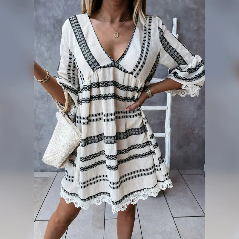 A Vintage Style Dress with Delicate Timeless Details