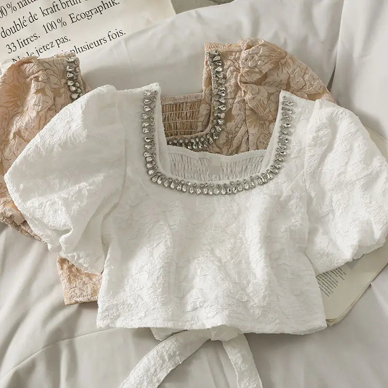 A Vintage Style Blouse with Delicate Timeless Details