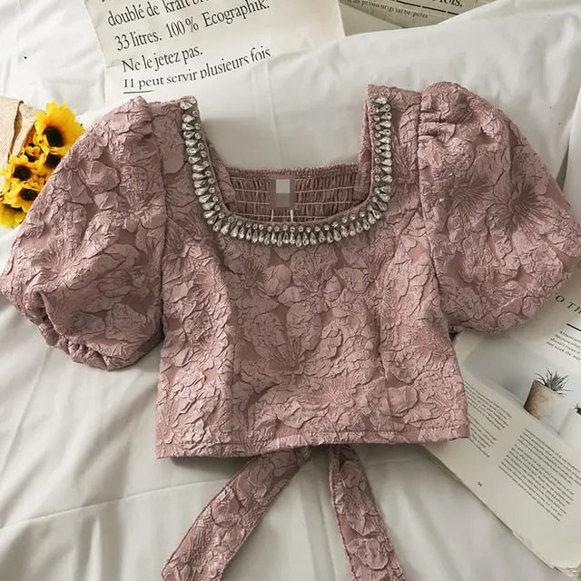 A Vintage Style Blouse with Delicate Timeless Details