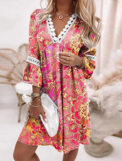 Classic Vintage Dress with a Flattering Fit