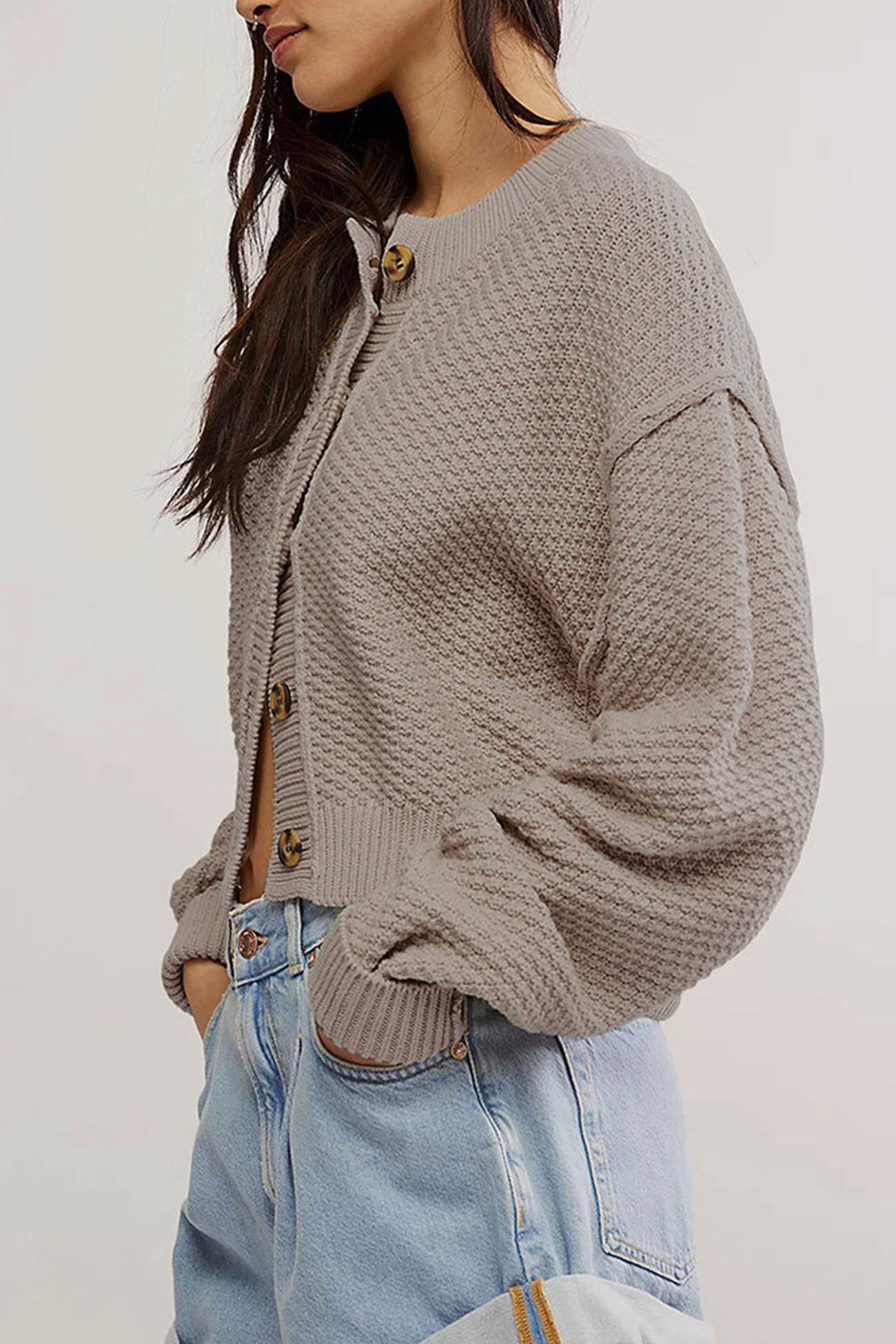 Classic Vintage Cardigan with a Flattering Fit
