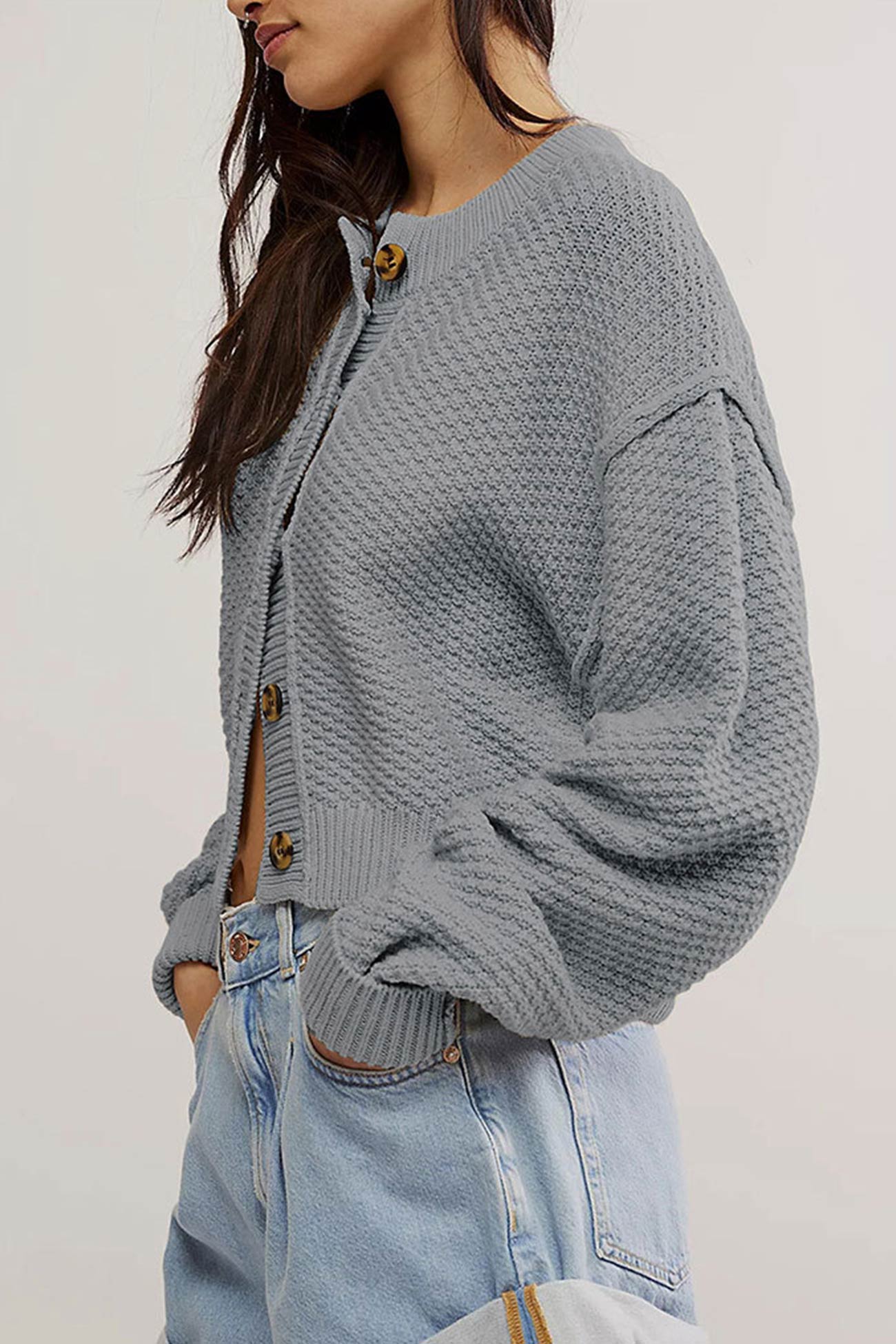 Classic Vintage Cardigan with a Flattering Fit