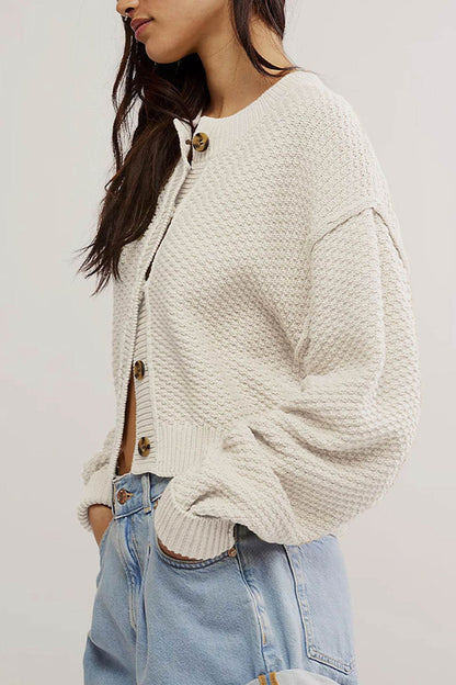 Classic Vintage Cardigan with a Flattering Fit