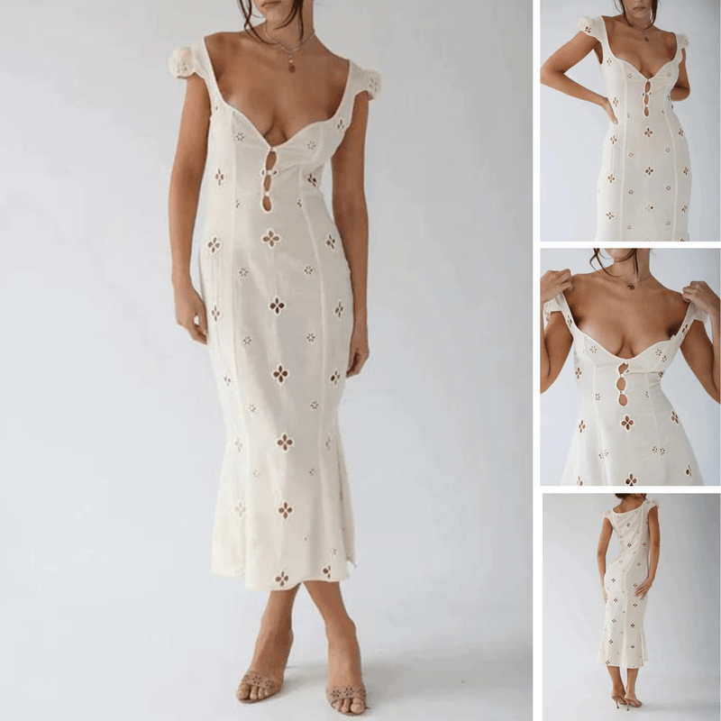 Classic Vintage Dress with a Flattering Fit