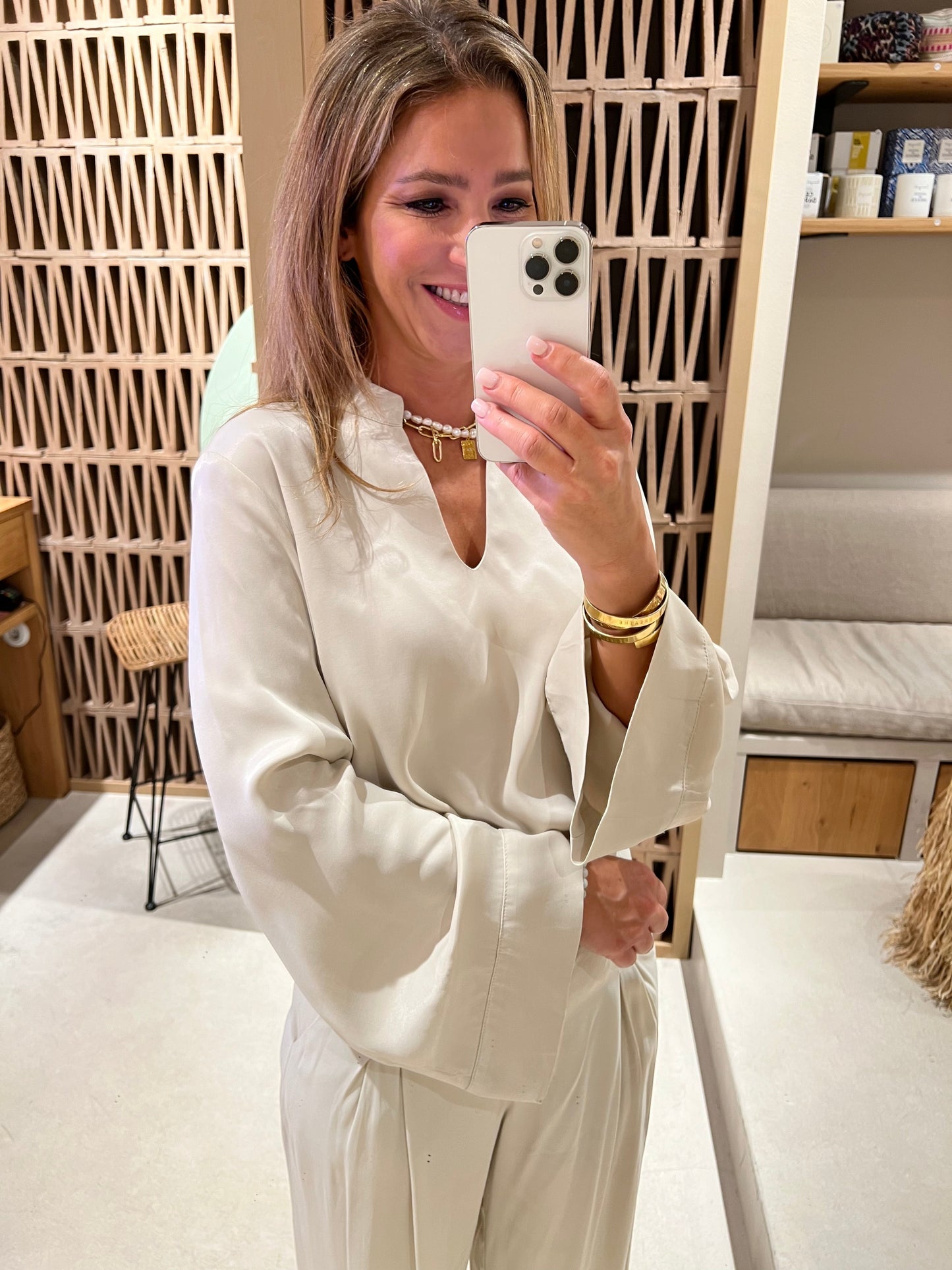 Gracefully Styled Blouse for Any Occasion