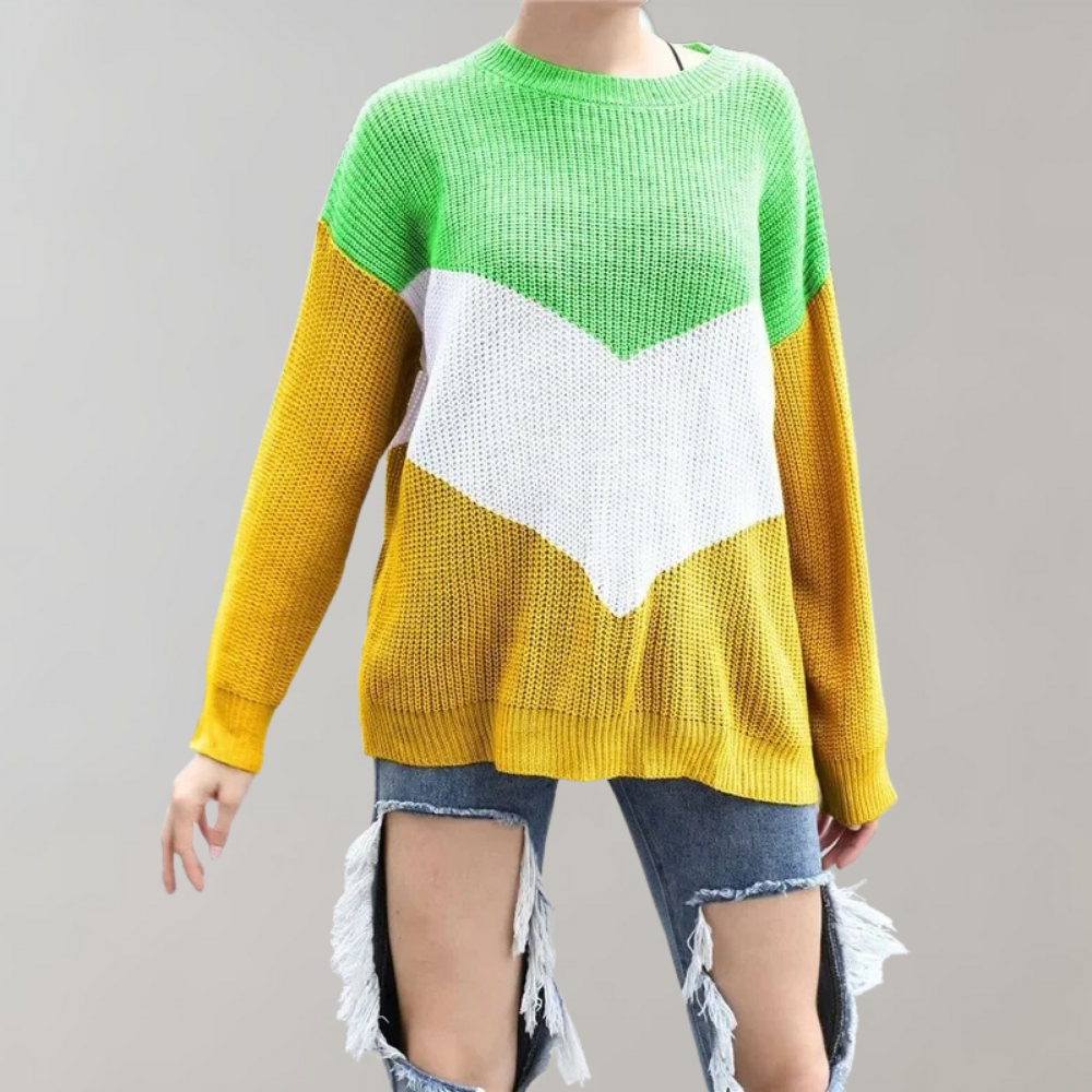 Well Tailored Sweater with a Graceful Silhouette