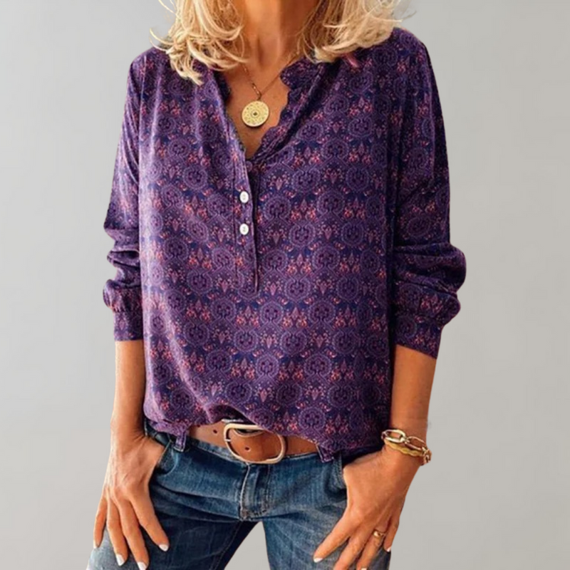 Well Tailored Blouse with a Graceful Silhouette