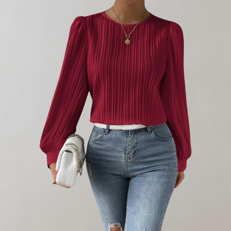 A Vintage Style Blouse with Delicate Timeless Details
