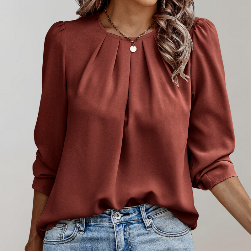 Gracefully Styled Blouse for Any Occasion