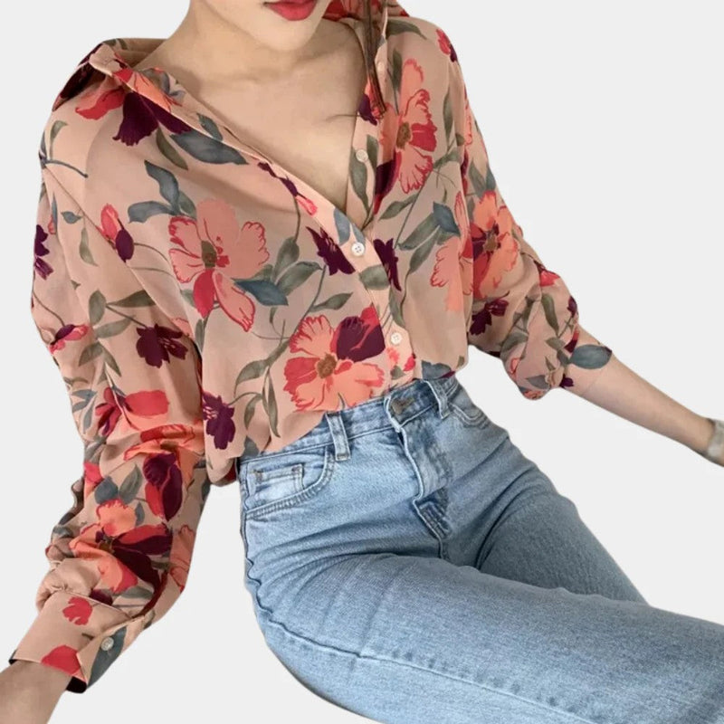 Vintage Inspired Blouse with a Contemporary Edge