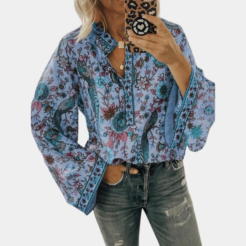 Gracefully Styled Blouse for Any Occasion