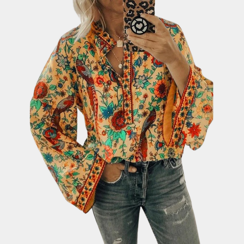 A Vintage Style Blouse with Delicate Timeless Details