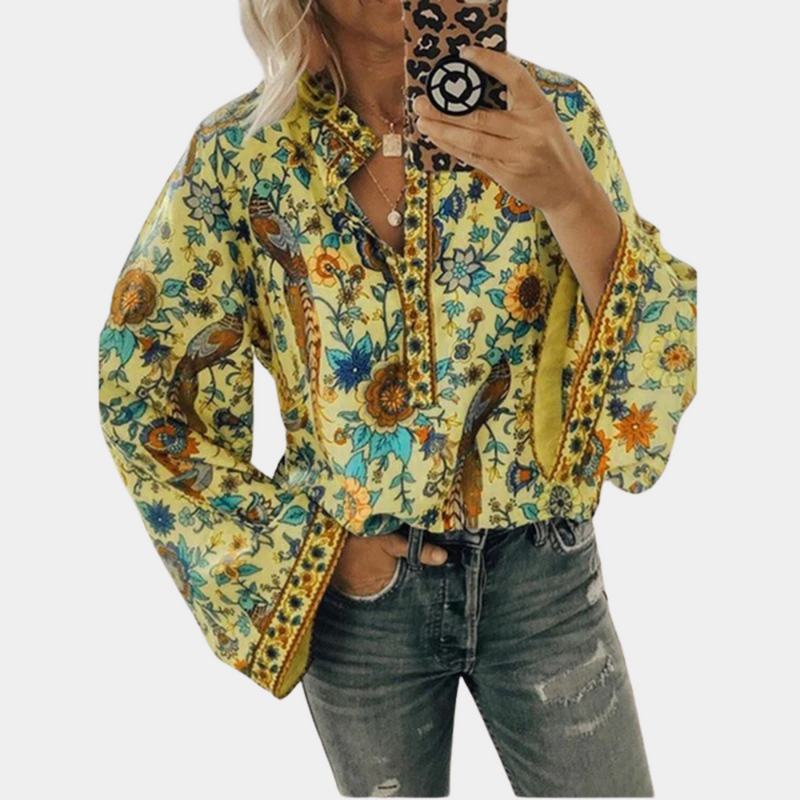 A Vintage Style Blouse with Delicate Timeless Details