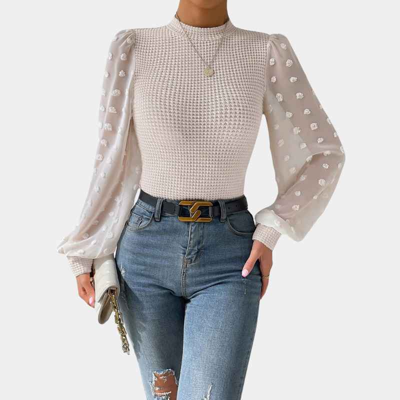 Vintage Inspired Blouse with a Contemporary Edge