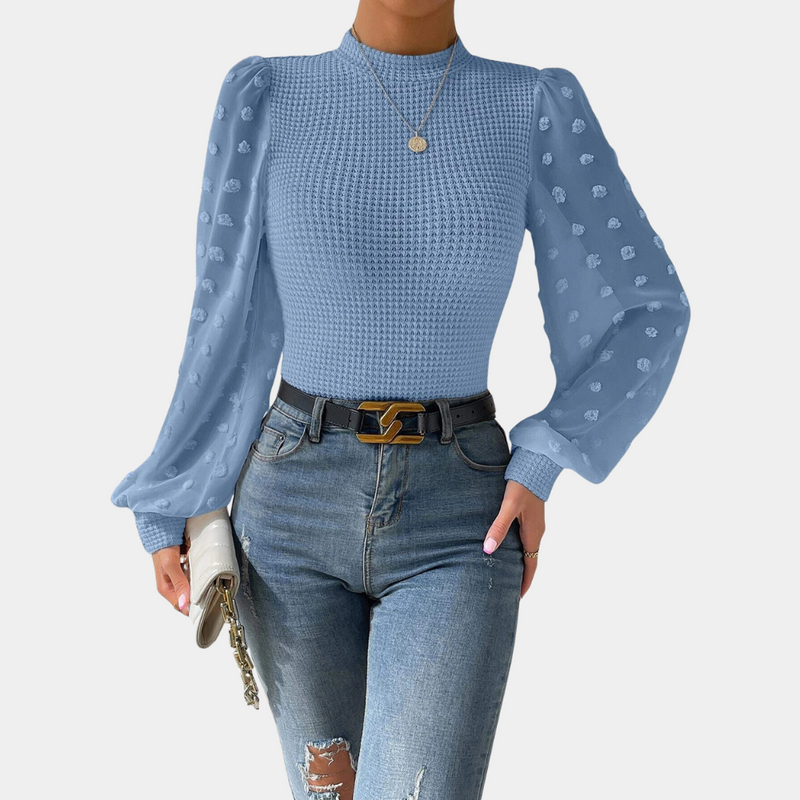 Vintage Inspired Blouse with a Contemporary Edge