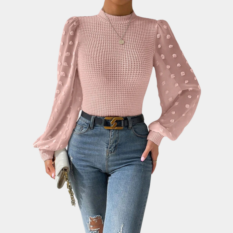 Vintage Inspired Blouse with a Contemporary Edge