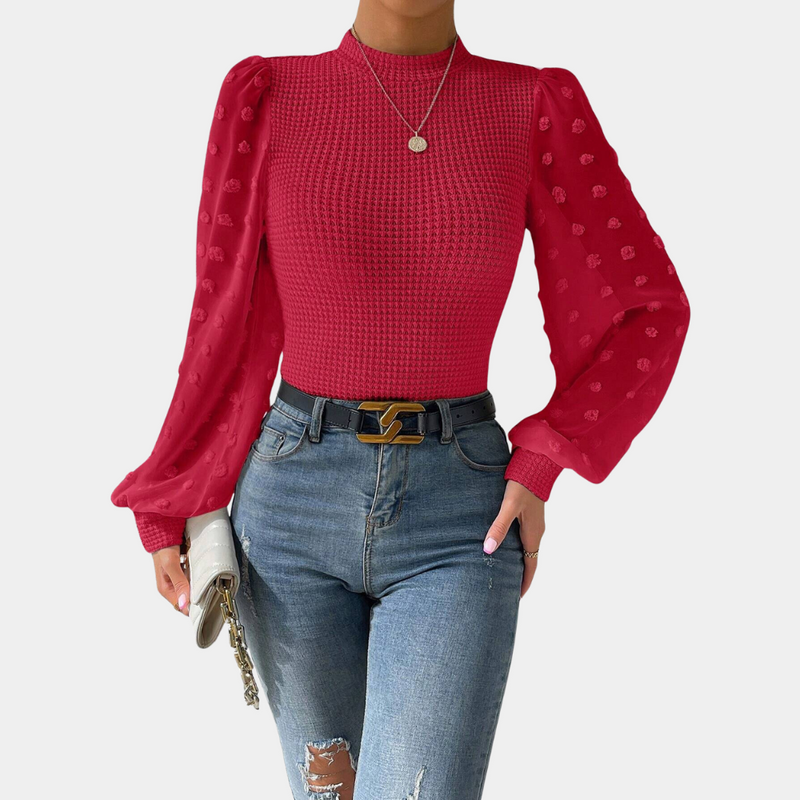 Vintage Inspired Blouse with a Contemporary Edge