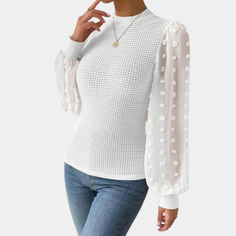 Vintage Inspired Blouse with a Contemporary Edge