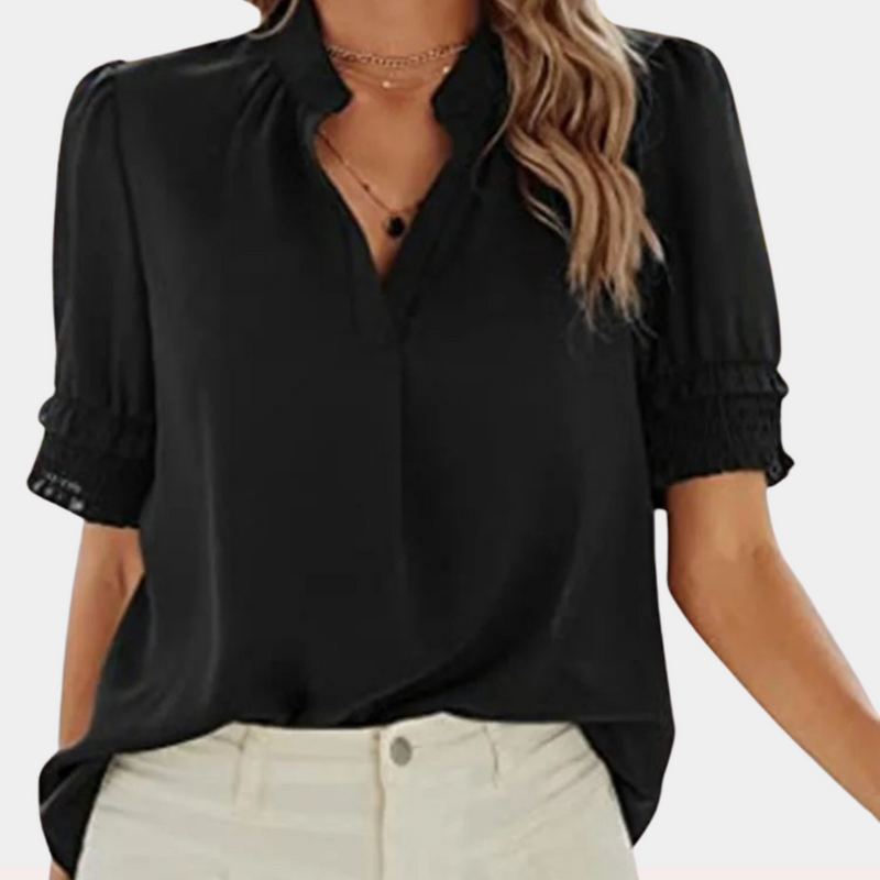 Beautifully Finished Blouse in a Timeless Design