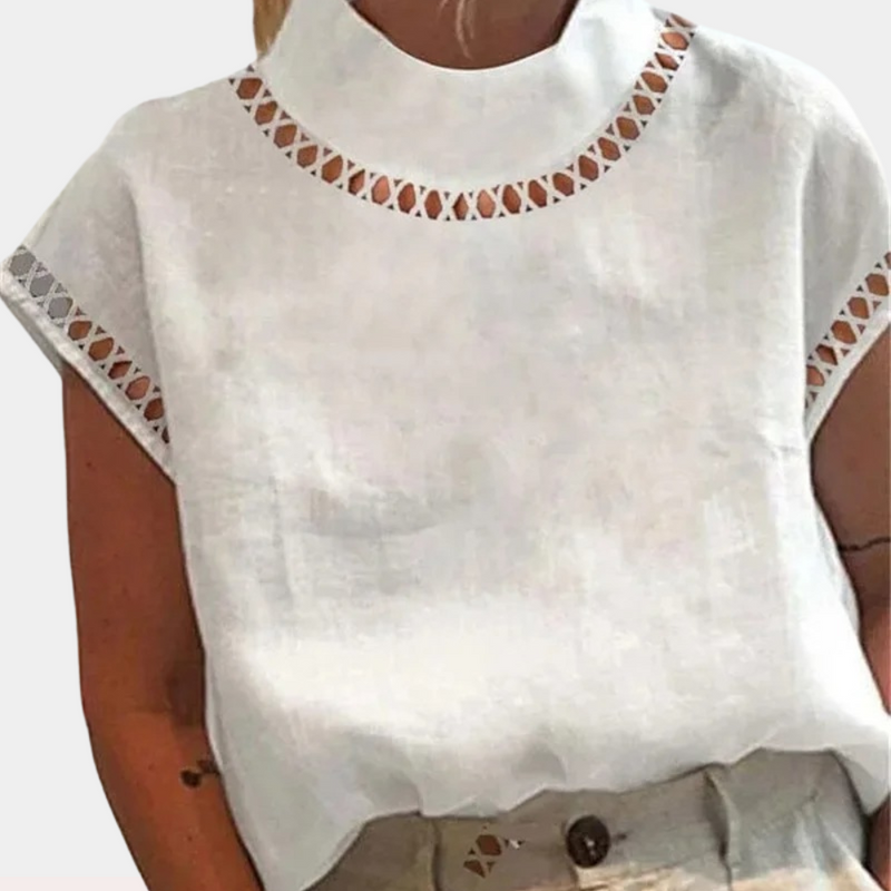 Beautifully Finished Blouse in a Timeless Design