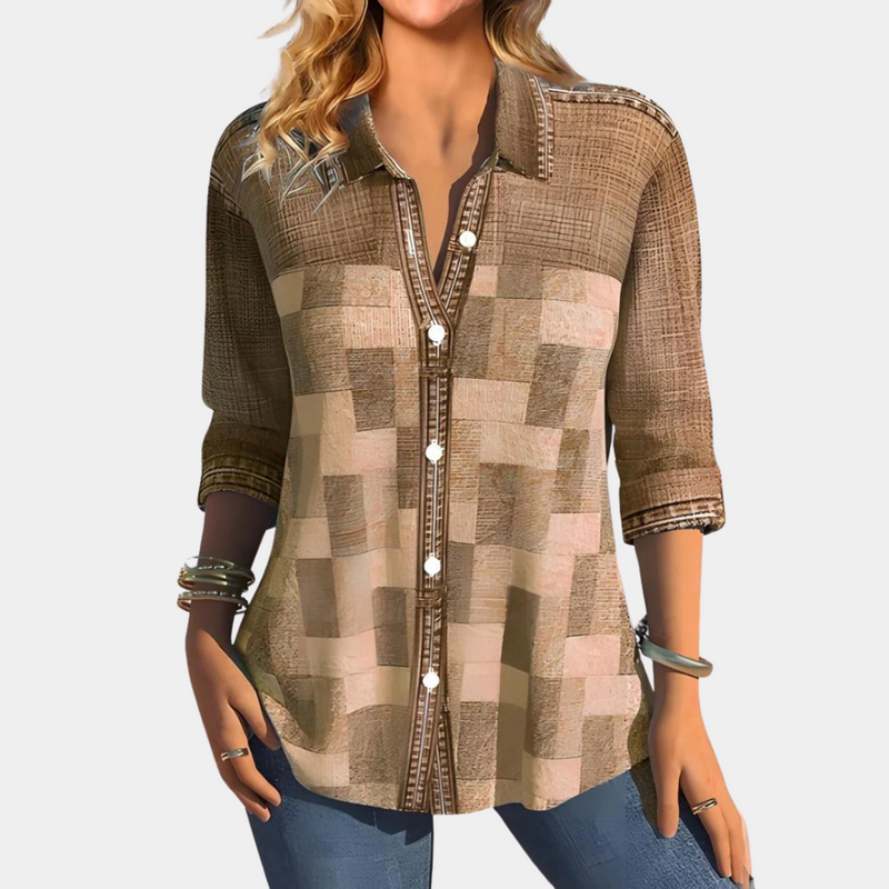 Beautifully Balanced Blouse with Timeless Character
