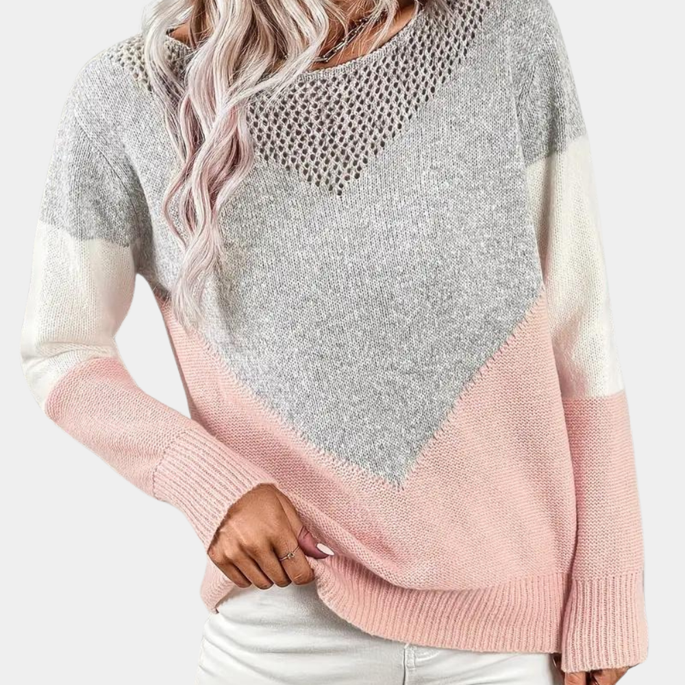 A Vintage Style Sweater with Delicate Timeless Details
