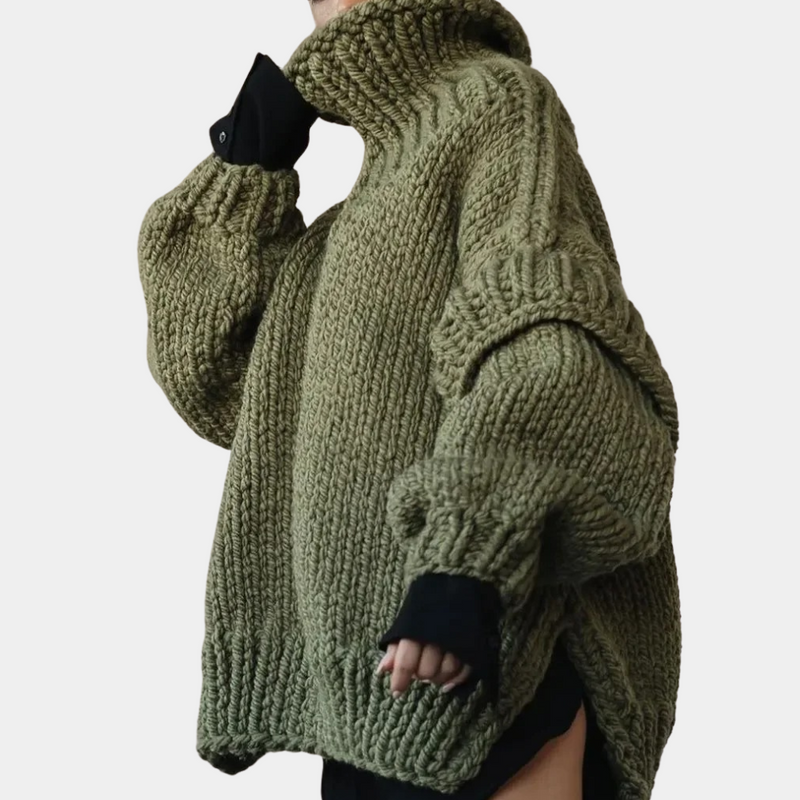 Well Tailored Sweater with a Graceful Silhouette