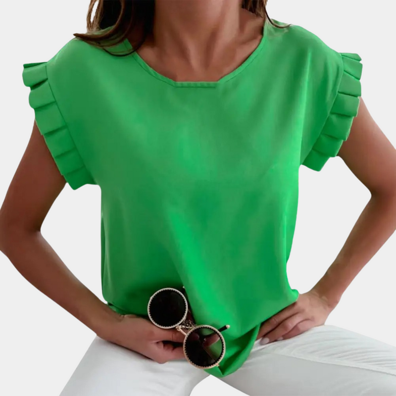 Classic Vintage Blouse with a Flattering Fit